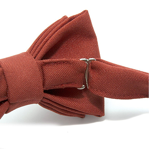 Детская галстук бабочка Gofin теракотовая DGB-2602