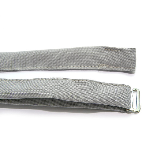 Детская галстук бабочка Gofin серая DGB-2604