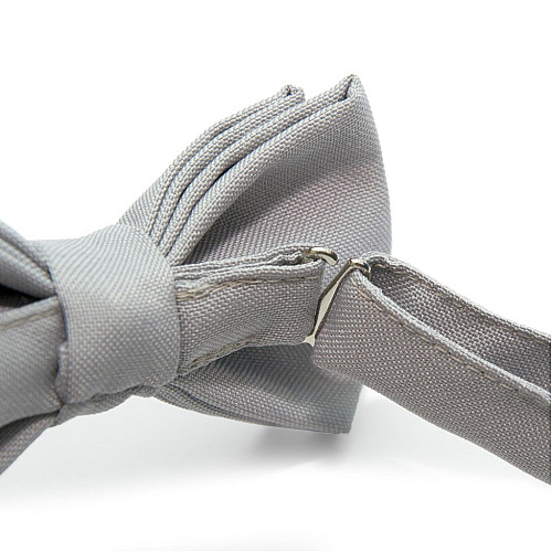 Детская галстук бабочка Gofin серая DGB-2604