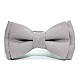 Детская галстук бабочка Gofin серая DGB-2604