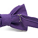 Детская галстук бабочка Gofin фиолетовая DGB-2606