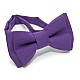 Детская галстук бабочка Gofin фиолетовая DGB-2606