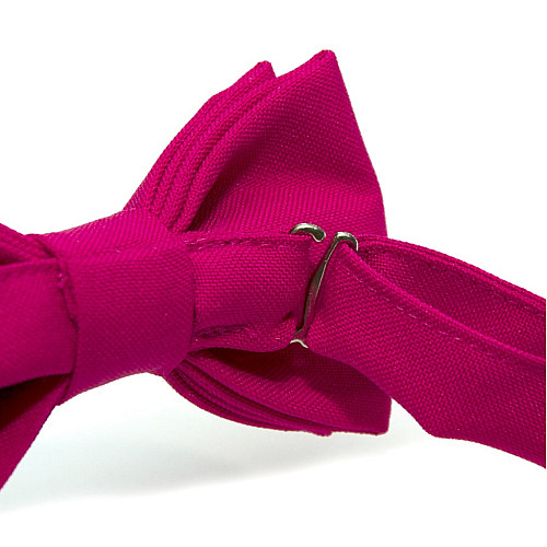 Детская галстук бабочка Gofin цвета фуксия DGB-2607