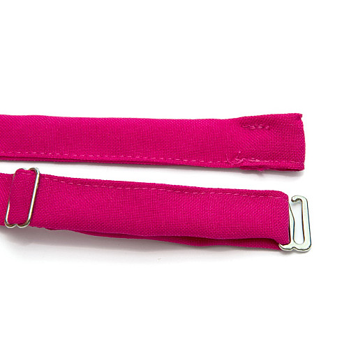 Детская галстук бабочка Gofin цвета фуксия DGB-2607