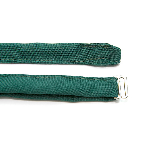 Детская галстук бабочка Gofin зеленая-изумрудная матовая DGB-2610