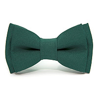 Дитячий краватка метелик Gofin зелений-смарагдовий матовий DGB-2610