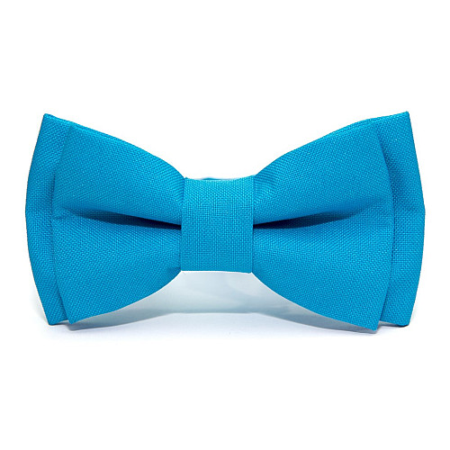 Детская галстук бабочка Gofin голубая DGB-2612