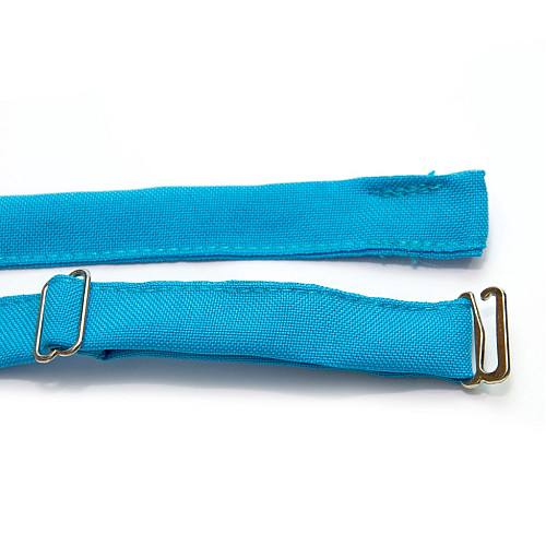 Детская галстук бабочка Gofin голубая DGB-2612