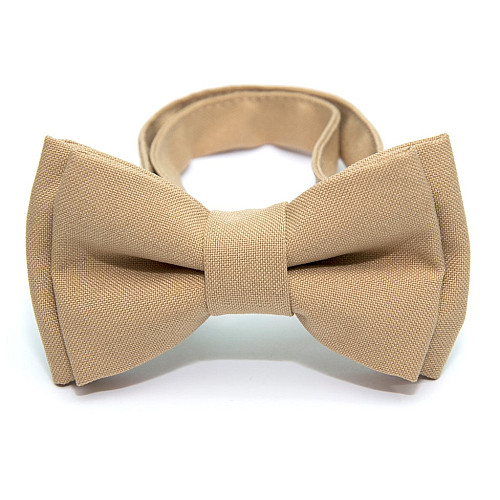 Детская галстук бабочка Gofin бежевая DGB-2613