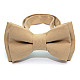 Детская галстук бабочка Gofin бежевая DGB-2613