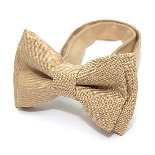 Детская галстук бабочка Gofin бежевая DGB-2613