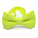 Детская галстук бабочка Gofin цвета лайм DGB-2615