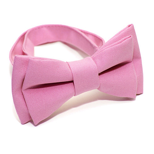 Детская галстук бабочка Gofin розовая DGB-2618