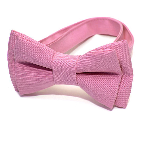 Детская галстук бабочка Gofin розовая DGB-2618