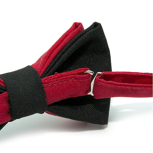 Дитячий краватка метелик Gofin чорно червоний DGB-2620