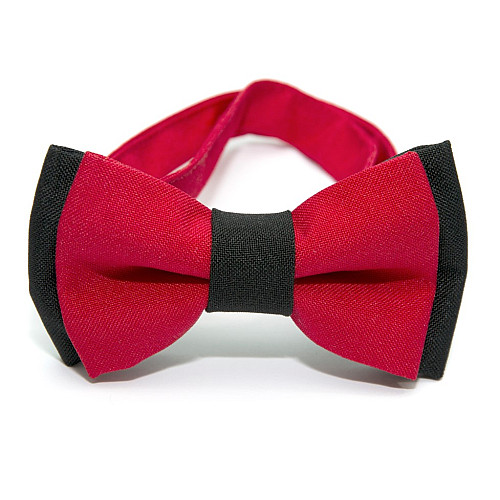 Дитячий краватка метелик Gofin чорно червоний DGB-2620