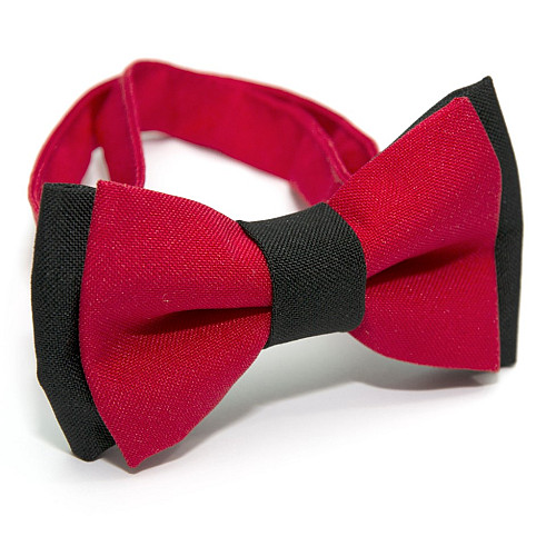 Дитячий краватка метелик Gofin чорно червоний DGB-2620