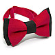 Дитячий краватка метелик Gofin чорно червоний DGB-2620