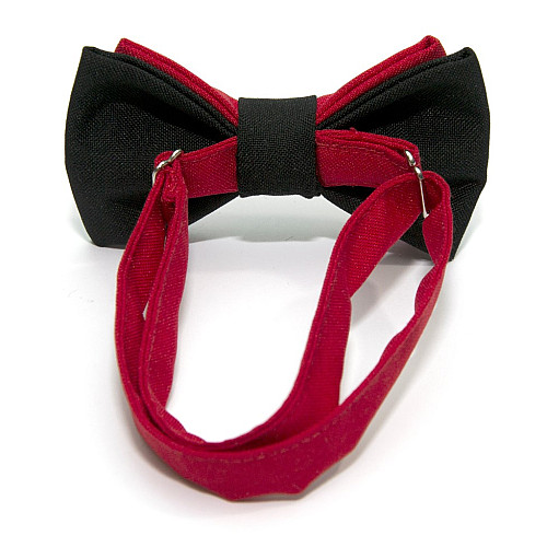 Дитячий краватка метелик Gofin чорно червоний DGB-2620