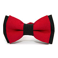 Дитячий краватка метелик Gofin чорно червоний DGB-2620