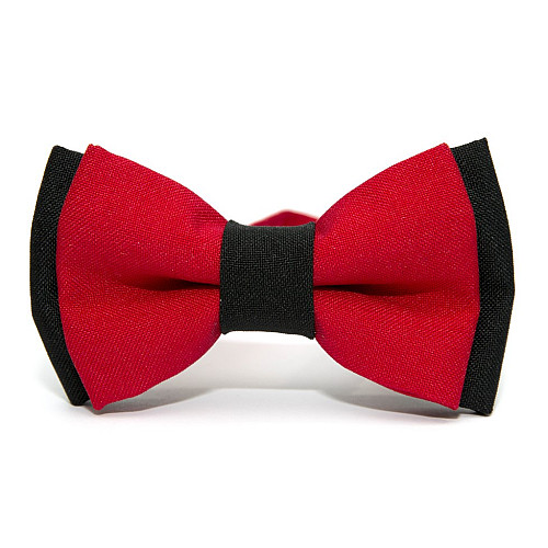 Дитячий краватка метелик Gofin чорно червоний DGB-2620