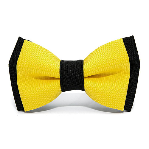 Дитячий краватка метелик Gofin чорно жовтий DGB-2621