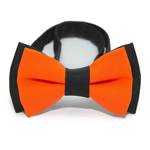 Дитячий краватка метелик Gofin чорно помаранчевий DGB-2622