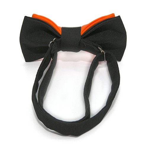 Дитячий краватка метелик Gofin чорно помаранчевий DGB-2622