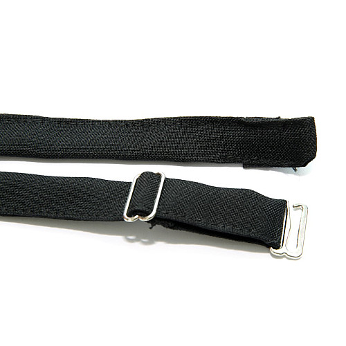 Детская галстук бабочка Gofin черно бордовая в клетку DGB-2626