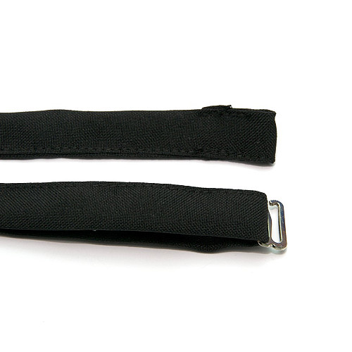 Дитячий краватка метелик Gofin бордовий в чорну клітинку DGB-2632