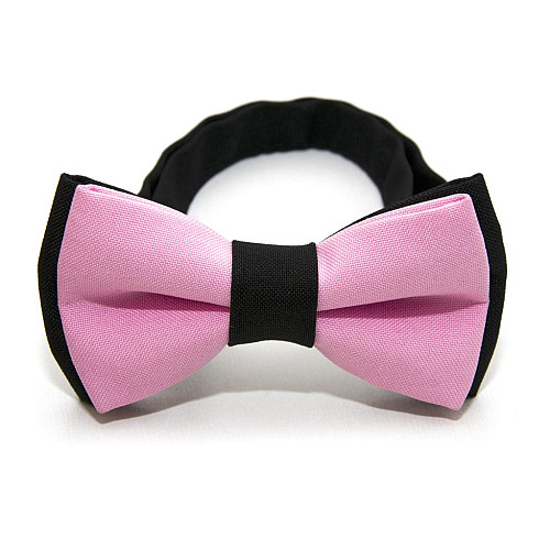 Детская Галстук-бабочка Gofin двухслойная розовая DGB-2640