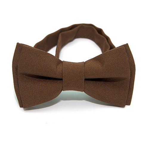 Детская Галстук бабочка Gofin Коричневая DGB-2645