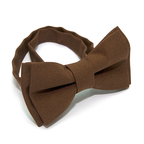 Детская Галстук бабочка Gofin Коричневая DGB-2645