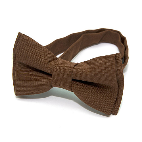 Детская Галстук бабочка Gofin Коричневая DGB-2645