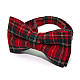 Детская Галстук бабочка Gofin красная в клетку DGB-2646