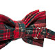 Детская Галстук бабочка Gofin красная в клетку DGB-2646