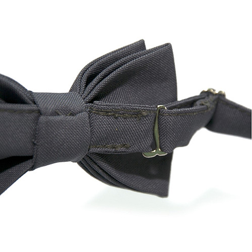 Детская темно-серая галстук-бабочка Gofin DGB-2650