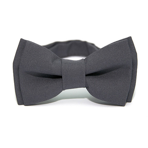 Детская темно-серая галстук-бабочка Gofin DGB-2650