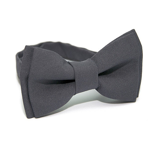 Детская темно-серая галстук-бабочка Gofin DGB-2650