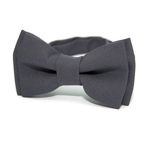 Детская темно-серая галстук-бабочка Gofin DGB-2650