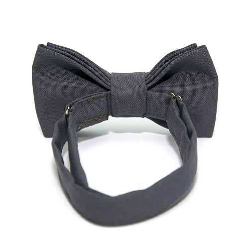 Детская темно-серая галстук-бабочка Gofin DGB-2650