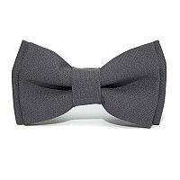 Дитячий темно-сірий краватка-метелик Gofin DGB-2650