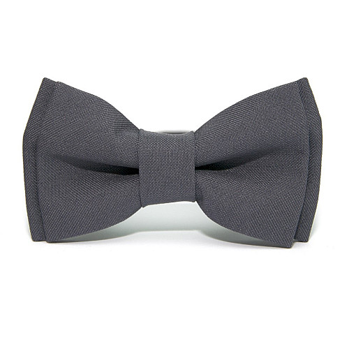 Детская темно-серая галстук-бабочка Gofin DGB-2650