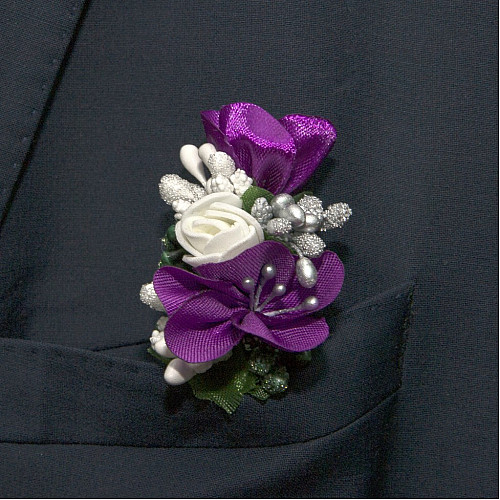 Фиолетовая бутоньерка Gofin DZV-17000