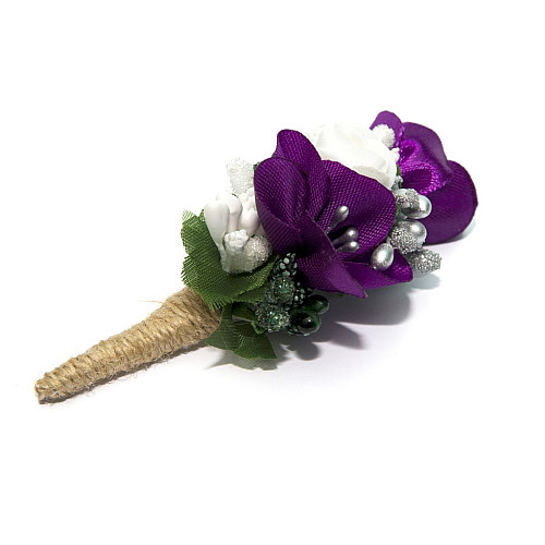 Фиолетовая бутоньерка Gofin DZV-17000