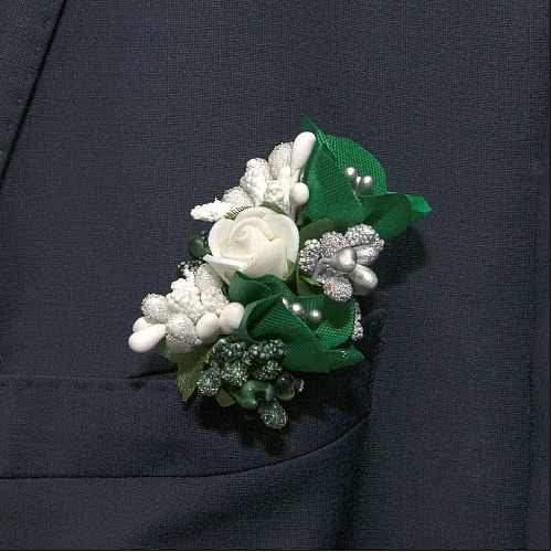 Зелена бутоньєрка Gofin DZV-17004