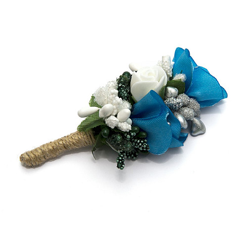 Голубая бутоньерка Gofin DZV-17010