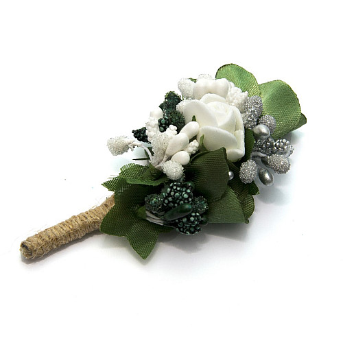 Бутоньерка Gofin цвета хаки DZV-17013