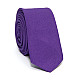 Узкий матовый фиолетовый галстук Gofin GDG-0001