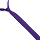 Узкий матовый фиолетовый галстук Gofin GDG-0001